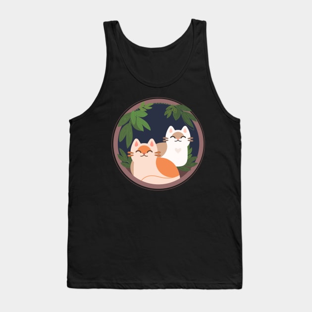 Soft Cats Tank Top by maryallen138